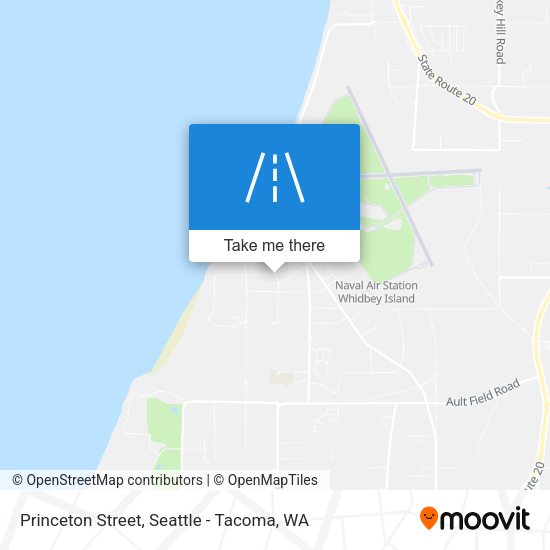Mapa de Princeton Street