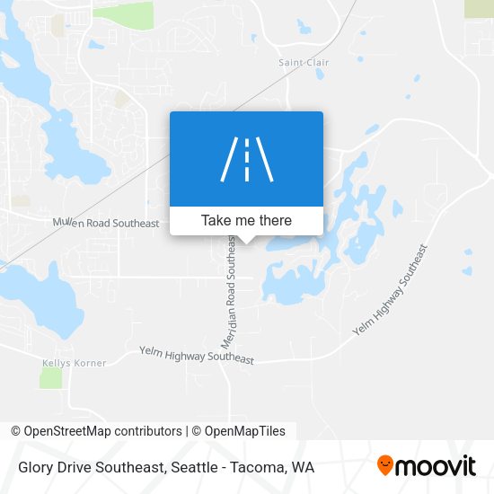 Glory Drive Southeast map