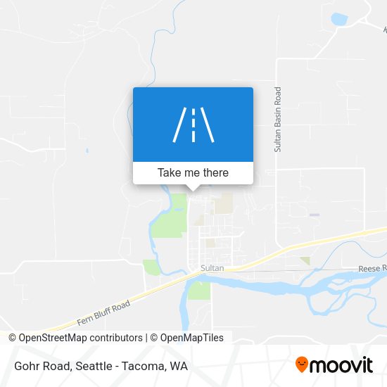 Mapa de Gohr Road