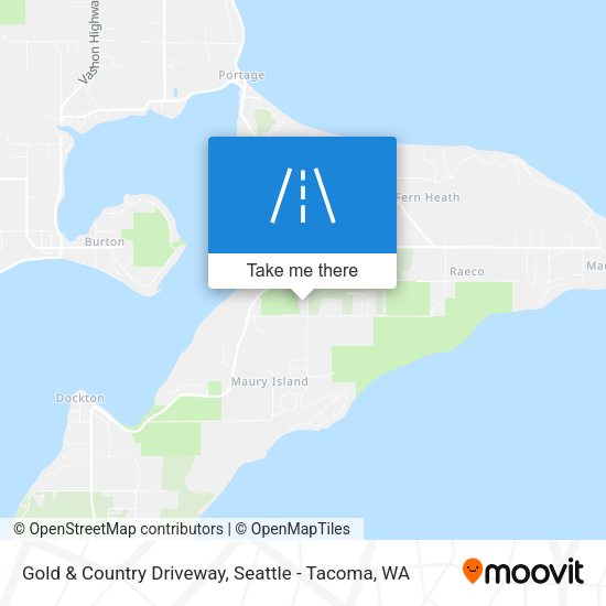 Mapa de Gold & Country Driveway