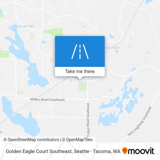 Golden Eagle Court Southeast map