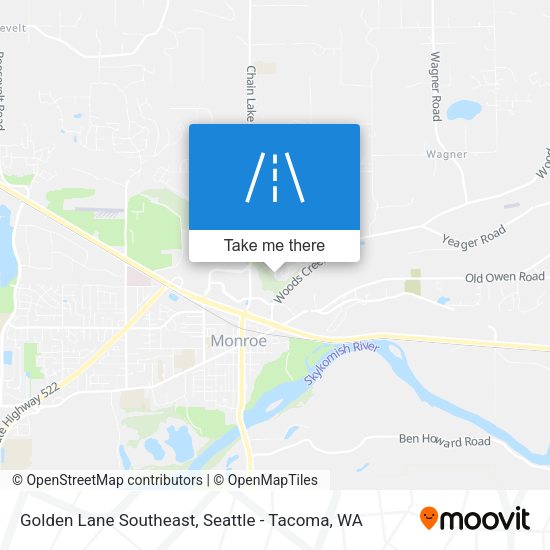 Mapa de Golden Lane Southeast