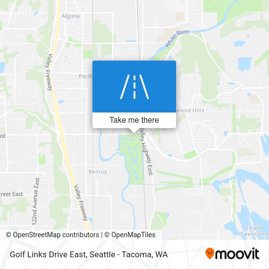 Golf Links Drive East map