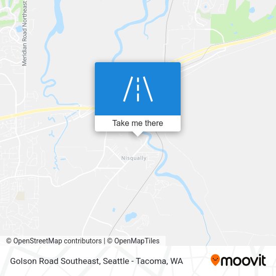 Golson Road Southeast map