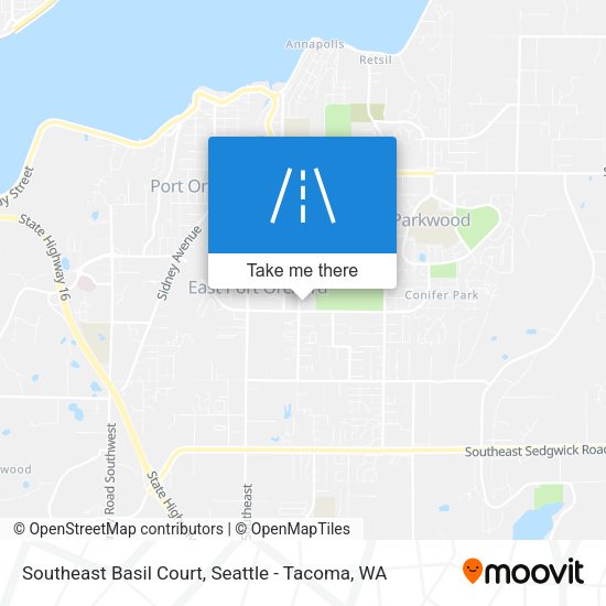Mapa de Southeast Basil Court
