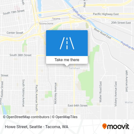 Howe Street map