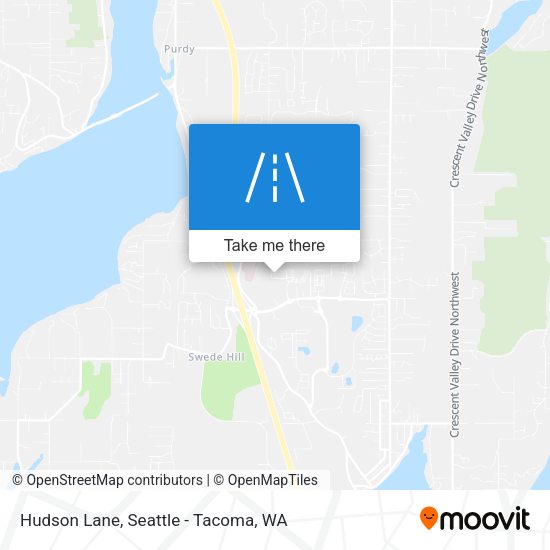Mapa de Hudson Lane