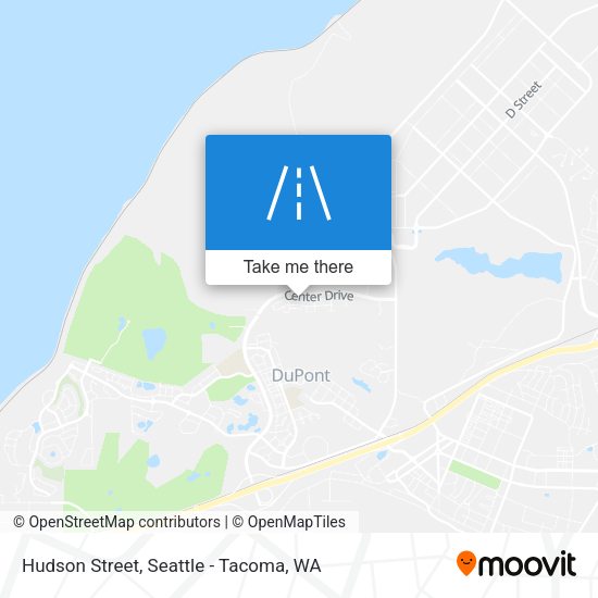 Hudson Street map