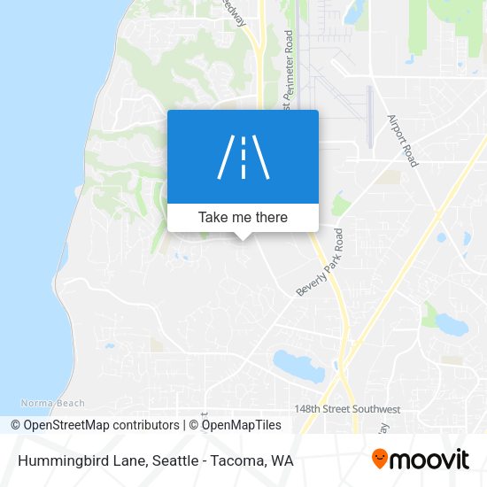 Mapa de Hummingbird Lane