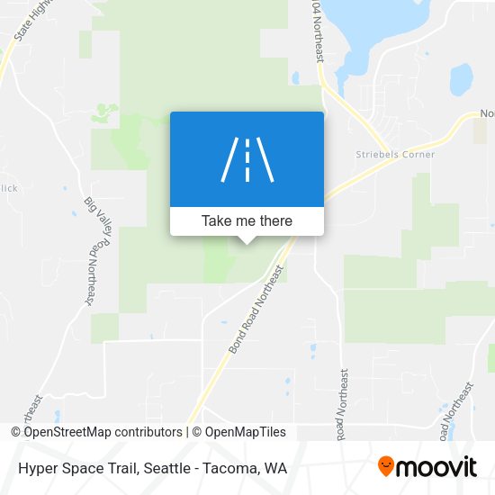 Hyper Space Trail map