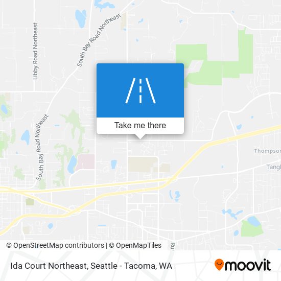 Ida Court Northeast map