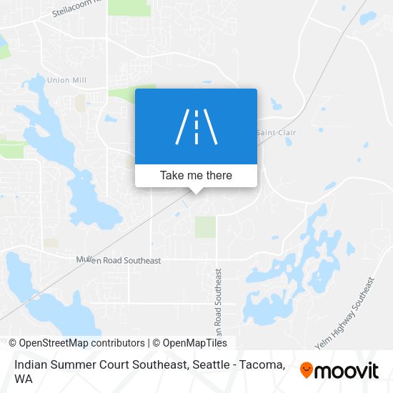 Indian Summer Court Southeast map