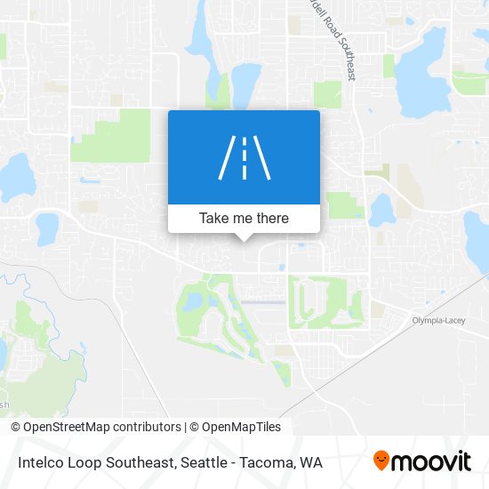 Mapa de Intelco Loop Southeast