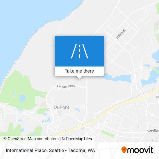 International Place map