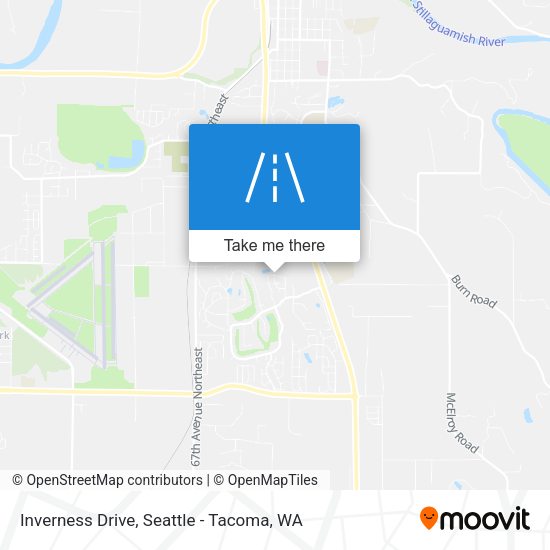 Inverness Drive map