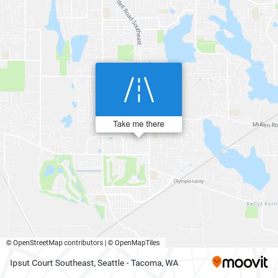 Mapa de Ipsut Court Southeast