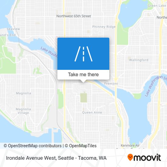 Mapa de Irondale Avenue West