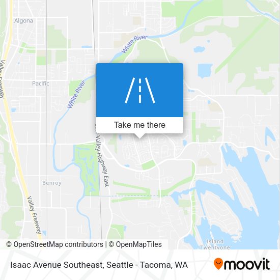 Isaac Avenue Southeast map