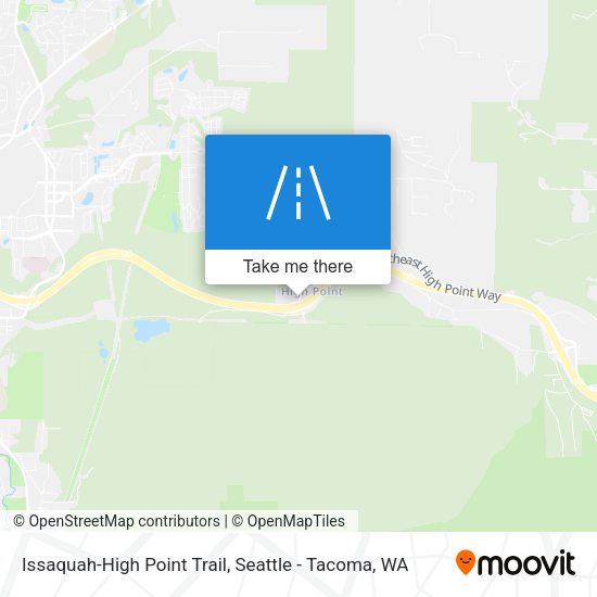 Issaquah-High Point Trail map