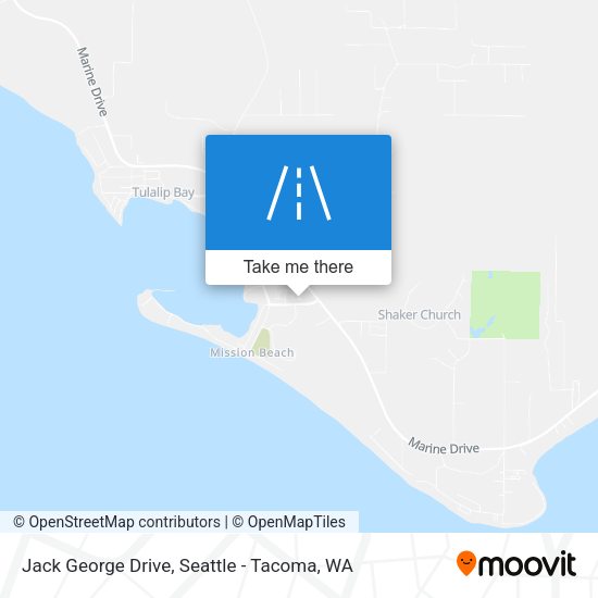 Jack George Drive map