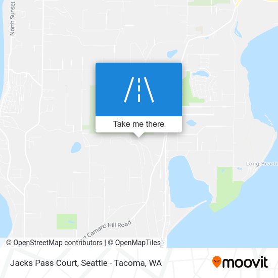 Mapa de Jacks Pass Court