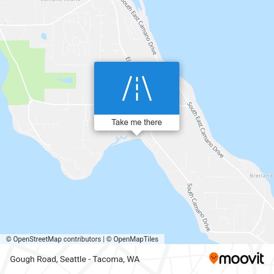 Mapa de Gough Road