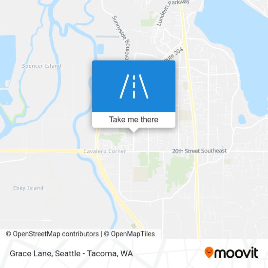 Grace Lane map