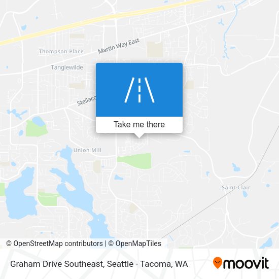 Mapa de Graham Drive Southeast
