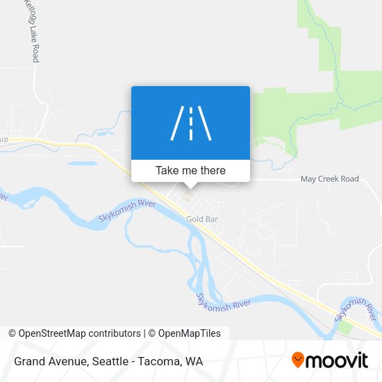 Grand Avenue map