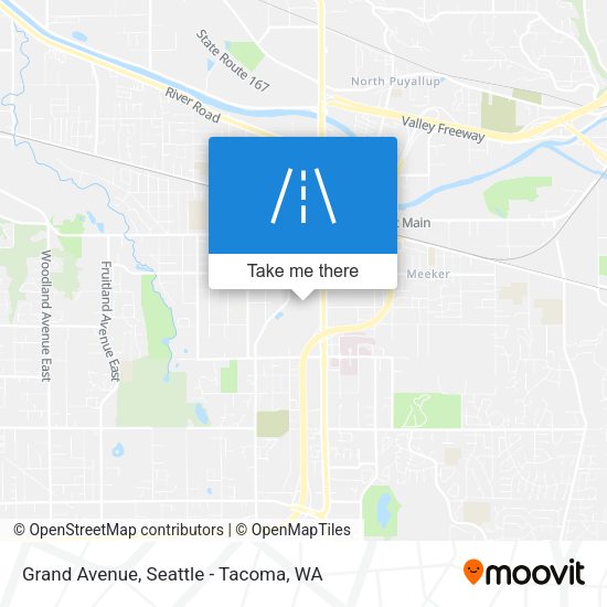 Grand Avenue map