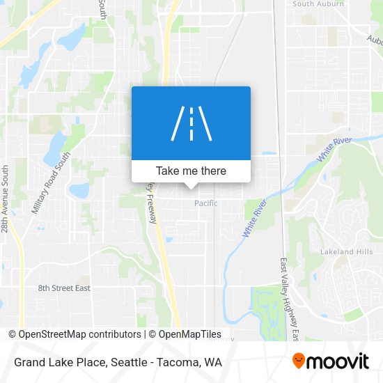 Grand Lake Place map