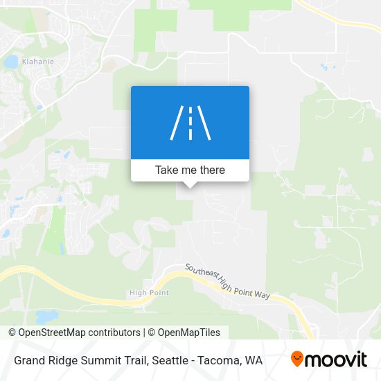 Grand Ridge Summit Trail map