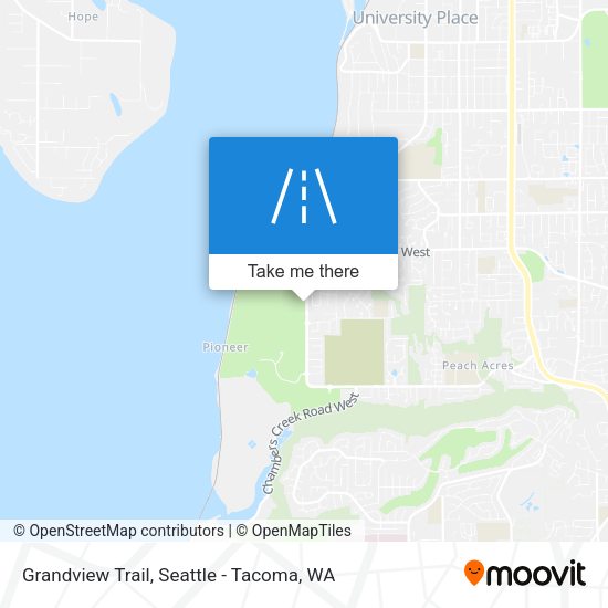 Grandview Trail map