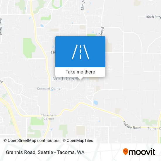 Mapa de Grannis Road