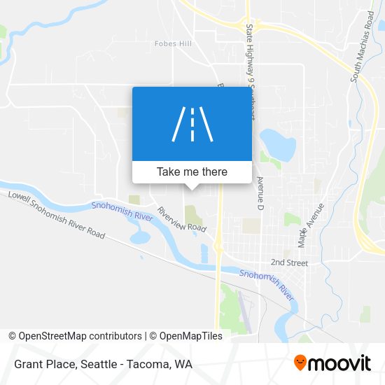 Grant Place map
