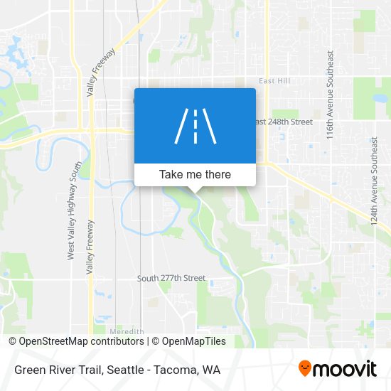 Mapa de Green River Trail