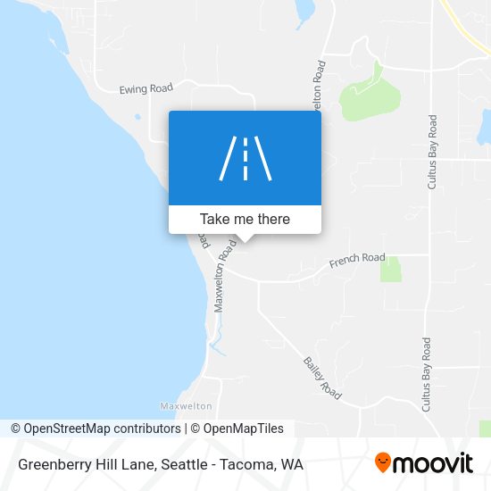 Mapa de Greenberry Hill Lane