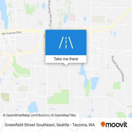 Greenfield Street Southeast map