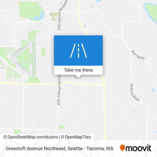 Greenloft Avenue Northeast map
