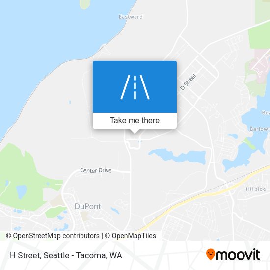 H Street map