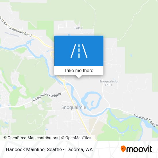 Hancock Mainline map