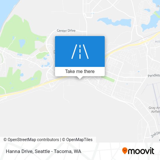 Hanna Drive map