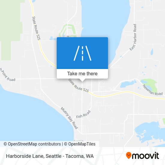 Harborside Lane map