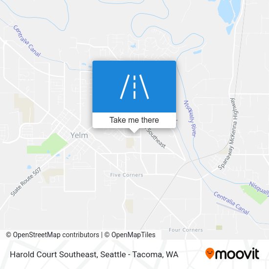 Harold Court Southeast map