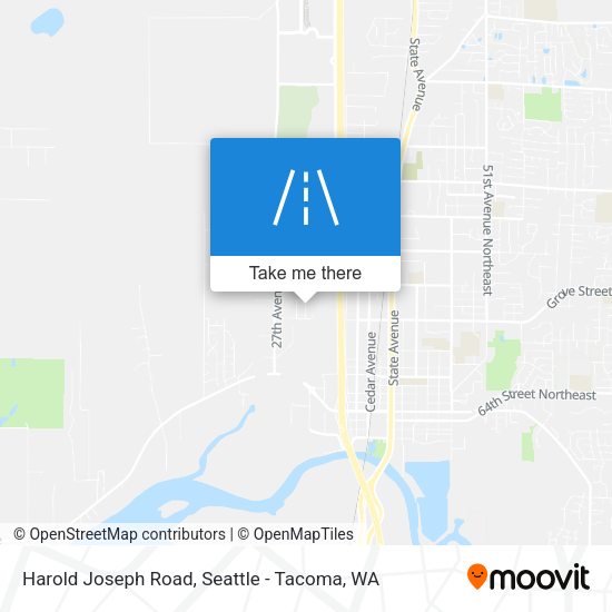 Mapa de Harold Joseph Road