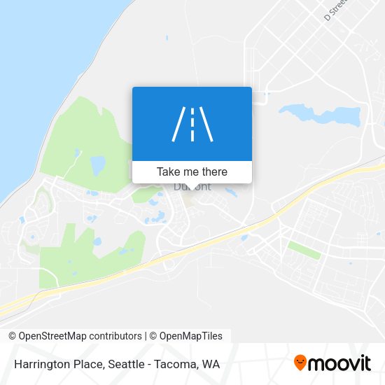 Harrington Place map