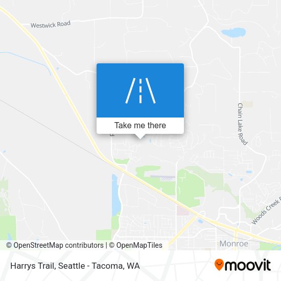Mapa de Harrys Trail