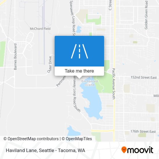 Haviland Lane map