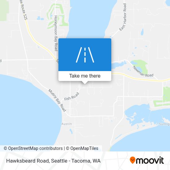 Mapa de Hawksbeard Road