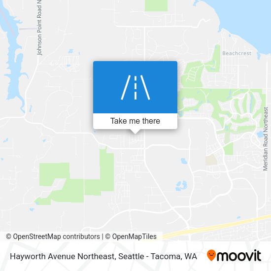 Hayworth Avenue Northeast map